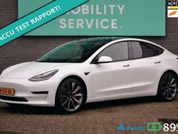 Wit Gebruikt 2019 Tesla Model 3 Performance Sedan | € 26.864 (Eerlijke prijs)