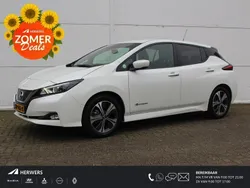 Wit, metallic lak Gebruikt 2019 Nissan Leaf N-Connecta Hatchback | € 11.885 (Goede deal)