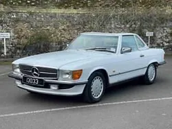 Witarctic white Gebruikt 1987 Mercedes SL420 Cabriolet | € 43.726