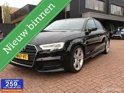 Zwart Gebruikt 2017 Audi A3 S-Line Sedan | € 15.999 (Eerlijke prijs)