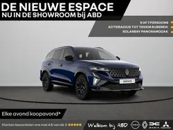 Bleu nocturne (blauw mica) Nieuw 2025 Renault Espace Techno MPV | € 46.365 (Eerlijke prijs)