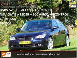 Blauw, metallic lak Gebruikt 2004 BMW 525 Executive Sedan | € 4.449 (Eerlijke prijs)
