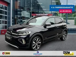 Zwart, metallic lak Nieuw 2025 VW T-Cross R-line SUV | € 37.950 (Eerlijke prijs)