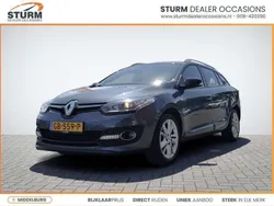 Grijs Gebruikt 2015 Renault Mégane GrandTour LIMITED Stationwagen | € 10.940 (Duur)
