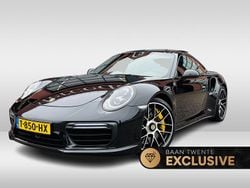 Zwart Gebruikt 2017 Porsche 911 Turbo S Coupé | € 159.900