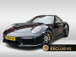 Zwart Gebruikt 2017 Porsche 911 Turbo S Coupé | € 159.900