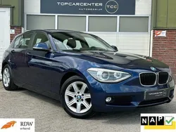 Blauw Gebruikt 2013 BMW 116 Executive Hatchback | € 6.999 (Super prijs)