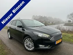 Zwart Gebruikt 2018 Ford Focus Titanium Stationwagen | € 7.950 (Eerlijke prijs)