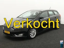 Zwart Gebruikt 2017 Ford Focus Titanium Stationwagen | € 10.900 (Eerlijke prijs)