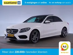 Wit Gebruikt 2014 Mercedes C180 AMG line Sedan | € 18.409 (Eerlijke prijs)