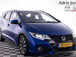 Blauw Gebruikt 2017 Honda Civic Lifestyle Stationwagen | € 16.939