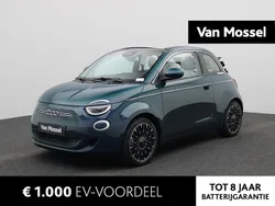 Groen Gebruikt 2023 Fiat 500e La Prima Cabriolet | € 24.900 (Eerlijke prijs)