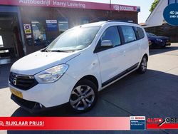 Wit Gebruikt 2015 Dacia Lodgy Anniversary MPV | € 7.950 (Duur)