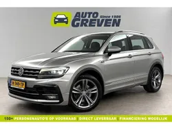 Grijs, metallic lak Gebruikt 2018 VW Tiguan R-line SUV | € 19.900 (Super prijs)