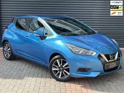 Blauw, metallic lak Gebruikt 2018 Nissan Micra Acenta Hatchback | € 8.750 (Goede deal)