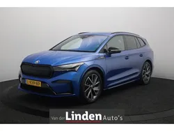 Blauw Gebruikt 2021 Skoda Enyaq iV SportLine SUV | € 25.950 (Eerlijke prijs)