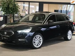 Zwart, metallic lak Gebruikt 2021 Seat Leon Style Stationwagen | € 22.950 (Eerlijke prijs)