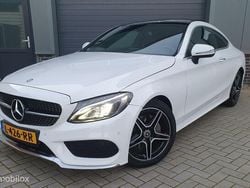 Wit Gebruikt 2016 Mercedes C220 AMG line Coupé | € 24.999 (Iets duurder)