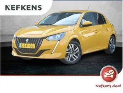 Geel Gebruikt 2021 Peugeot 208 Allure Hatchback | € 16.195 (Eerlijke prijs)