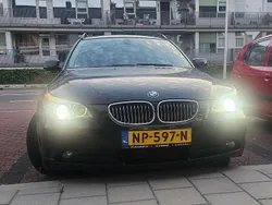 Zwart Gebruikt 2007 BMW 523 Executive Stationwagen | € 4.500 (Eerlijke prijs)