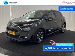 Zwart Nieuw 2024 Citroën C3 PureTech Hatchback | € 23.040 (Duur)