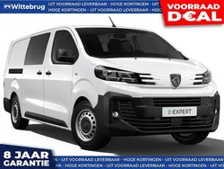 Wit Nieuw 2025 Peugeot e-Expert Van | € 43.888
