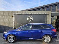 Blauw Gebruikt 2016 Ford Focus Titanium Stationwagen | € 1.950 (Super prijs)