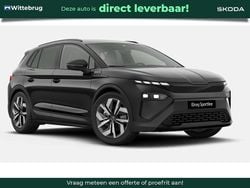 Zwart Nieuw 2025 Skoda Elroq SportLine SUV | € 53.950 (Duur)