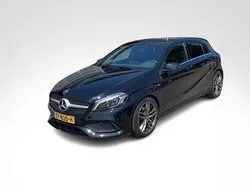 Zwart Gebruikt 2018 Mercedes A180 AMG line Hatchback | € 21.900 (Eerlijke prijs)