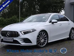 Wit, metallic lak Gebruikt 2019 Mercedes A200 AMG Sedan | € 27.950 (Iets duurder)