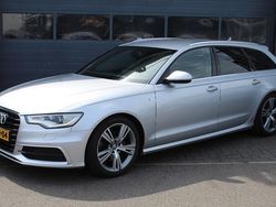 Grijs, metallic lak Gebruikt 2014 Audi A6 S-Line Stationwagen | € 11.990 (Eerlijke prijs)