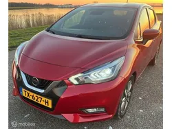Rood Gebruikt 2018 Nissan Micra N-Connecta Hatchback | € 9.649