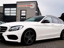 Wit Gebruikt 2017 Mercedes C350e Business Stationwagen | € 24.995 (Duur)