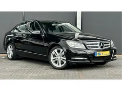 Zwart Gebruikt 2012 Mercedes C180 Avantgarde Sedan | € 13.950 (Iets duurder)
