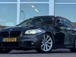 Grijs, metallic lak Gebruikt 2011 BMW 525 Executive Stationwagen | € 3.994 (Super prijs)