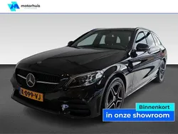 Zwart Gebruikt 2021 Mercedes C300e Business Stationwagen | € 30.930 (Eerlijke prijs)