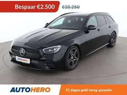 Zwart Gebruikt 2022 Mercedes E300 AMG line Stationwagen | € 32.949 (Goede deal)