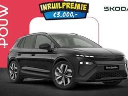 Zwart Nieuw 2025 Skoda Elroq Business Line SUV | € 49.850 (Duur)
