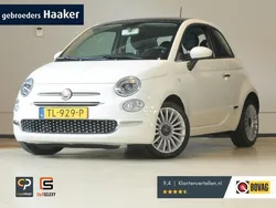 Wit Gebruikt 2018 Fiat 500 Lounge Cabriolet | € 12.900 (Eerlijke prijs)