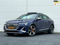 Blauw, metallic lak Gebruikt 2021 Audi e-tron Sportback S-Line SUV | € 42.945 (Super prijs)