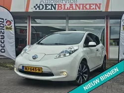 Wit Gebruikt 2017 Nissan Leaf Tekna Hatchback | € 8.450 (Super prijs)