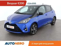 Blauw Gebruikt 2019 Toyota Yaris Hybrid Style Hatchback | € 16.449 (Super prijs)