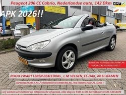 Grijs Gebruikt 2001 Peugeot 206 CC Cabriolet | € 1.299 (Goede deal)