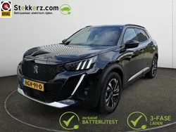 Zwart Gebruikt 2021 Peugeot e-2008 GT SUV | € 20.595 (Goede deal)