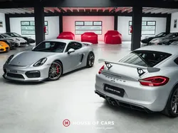 Zilverrhodium silver met. ( m7u ) Gebruikt 2016 Porsche Cayman GT4 Coupé | € 95.900