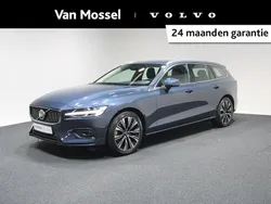 Blauw, metallic lak Gebruikt 2022 Volvo V60 Plus Stationwagen | € 38.940 (Eerlijke prijs)