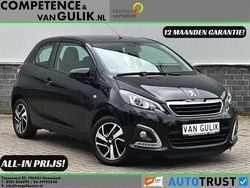 Zwart (metallic) Gebruikt 2019 Peugeot 108 Allure Hatchback | € 8.950 (Eerlijke prijs)