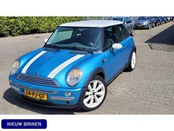 Blauw Gebruikt 2004 Mini Cooper Hatchback | € 1.875 (Super prijs)