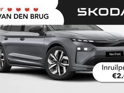 Grijs, metallic lak Nieuw 2025 Skoda Enyaq iV SportLine SUV | € 53.369 (Goede deal)