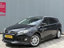 Zwart Gebruikt 2014 Ford Focus Titanium Stationwagen | € 7.999 (Iets duurder)